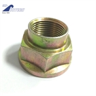 2 pc hex nuts with flange